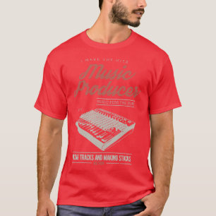 T-shirt Conseil de mixage des producteurs de musique