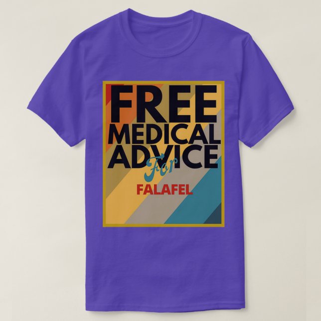 T-shirt Conseil Médicale pour Falafel Cadeau pour Doctor o (Design devant)