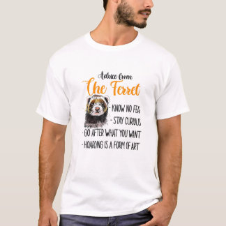 T-shirt Conseil Que Du Ferret Funny Ferret Lover Ani