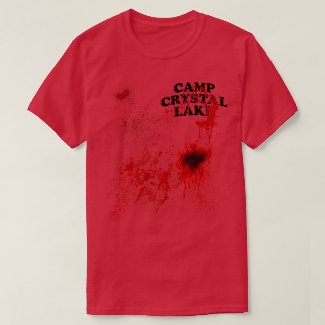 T-shirt Conseiller de Camp Crystal Lake (Design devant)
