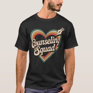 T-shirt Conseiller d'orientation scolaire de l'équipe de c