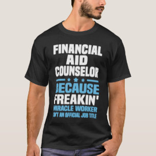 T-shirt Conseiller en aide financière