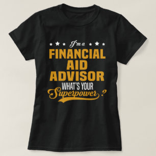 T-shirt Conseiller en aide financière