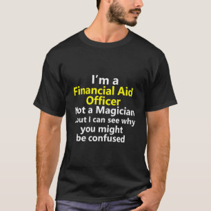 T-shirt Conseiller en aide financière Conseiller Directeur