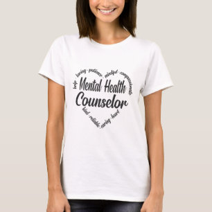 T-shirt Conseiller en santé Langue du coeur Cloud 1