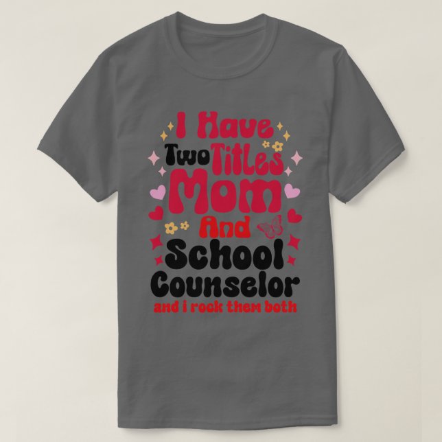 T-shirt Conseiller scolaire (Design devant)