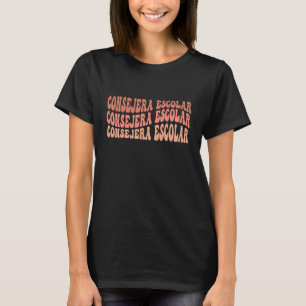 T-shirt Conseillère Scolaire Professeur d'espagnol