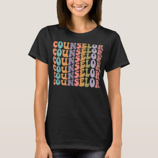 T-shirt Conseillère super Thérapeute Santé mentale Questio