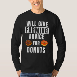 T-shirt Conseils d'agriculture pour Citations de ferme de