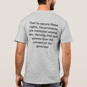 T-shirt Consentement du gouvernement