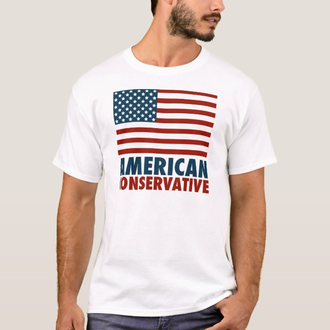 T-shirt Conservateur américain (Devant)