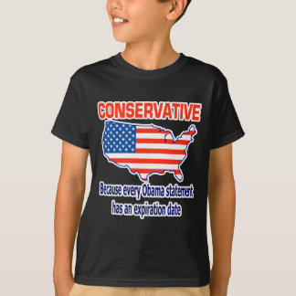 T-shirt Conservateur - anti Obama