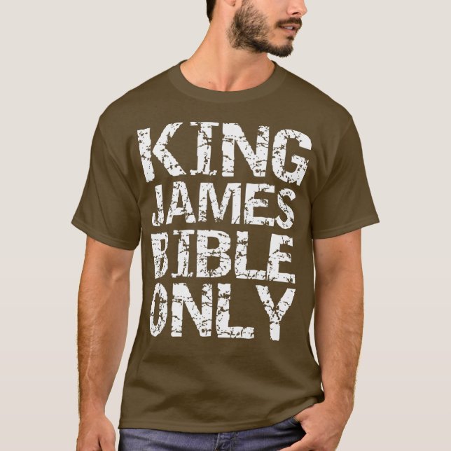 T-shirt Conservateur Christian Translation King (Devant)