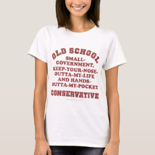 T-shirt Conservateur de vieille école