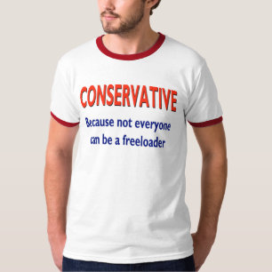 T-shirt conservateur drôle