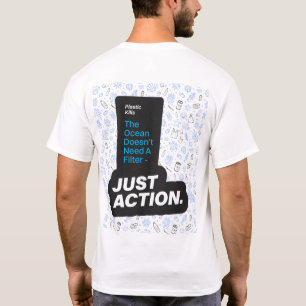 T-shirt Conservation des océans Sensibilisation à la pollu
