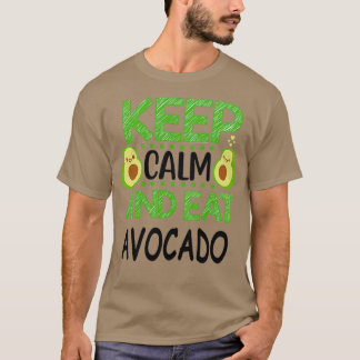 T-shirt Conserver calme et manger Avocado 3