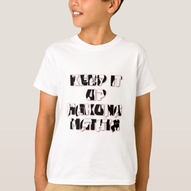 T-shirt Conserver / Hakuna Matata (Devant)