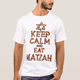 T-shirt Conserver le calme et manger Matzah Funny Passover