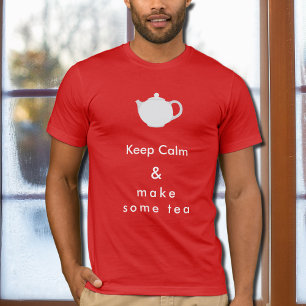 T-shirt Conserver le calme - faire    théT-shirt