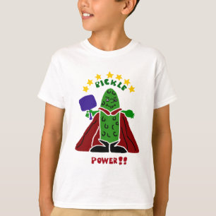 T-shirt Conserves au vinaigre drôles de superhéros de