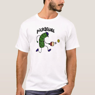 T-shirt Conserves au vinaigre drôles jouant Pickleball
