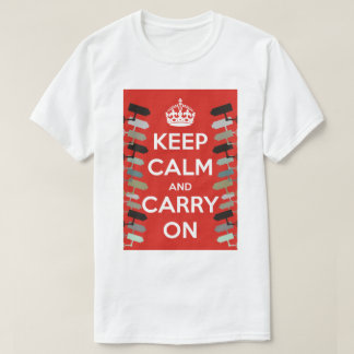 T-SHIRT CONSERVEZ LE CALME ET LA CCTV