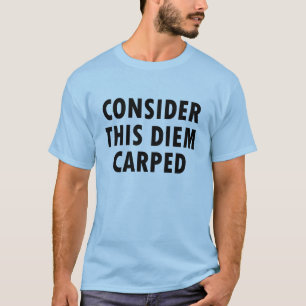T-shirt Considérez ceci des types de pièce en t de Diem
