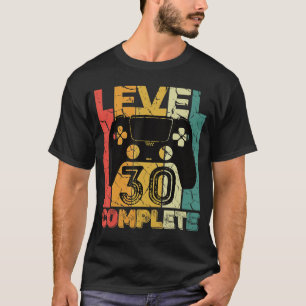 T-shirt Console de jeu de jeu pour hommes PS5 Niveau 30e a