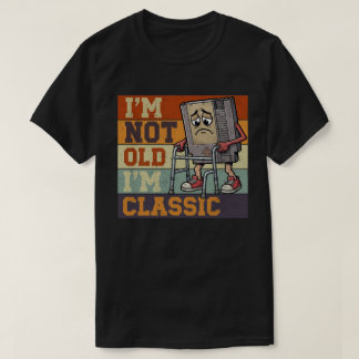 T-shirt Console de jeux rétro Je ne suis pas vieux, je sui