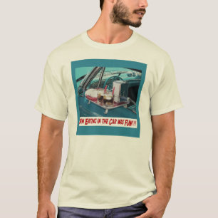 T-shirt Consommation dans la chemise de voiture