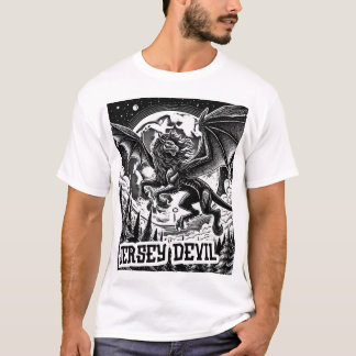 T-shirt Conspiration cryptée - Le diable de Jersey