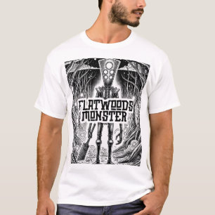 T-shirt Conspiration Cryptide - Le Monstre De Bois Plat