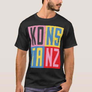 T-shirt Constance villes conception ami