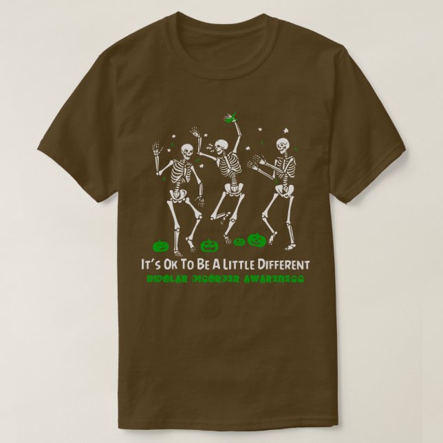 T-shirt Constatation De Trouble Bipolaire Il Est Ok D'Être (Design devant)