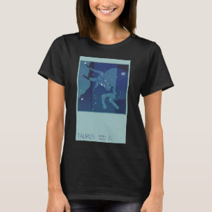 T-shirt Constellation du Taureau vintage Zodiaque Astrolog