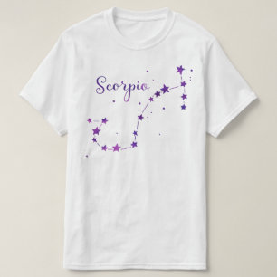 T-shirt constellation du zodiaque Scorpion