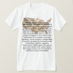 T-shirt Constitution des États-Unis Quatorzième amendement