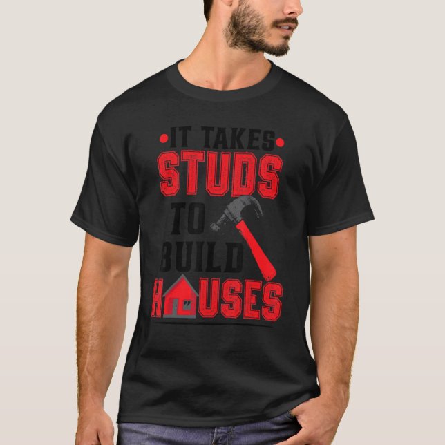 T-shirt Constructeur de maison (Devant)
