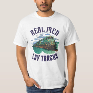 T-shirt Constructeur de voie fier