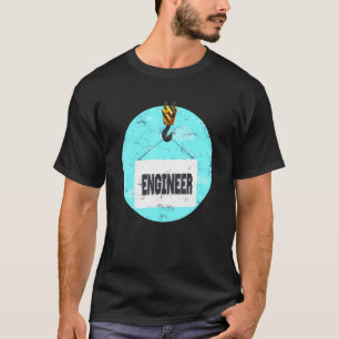 T-shirt Constructi de machinerie lourde de l'opérateur de