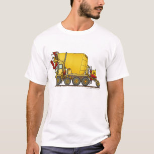 T-shirt Construction AP de camion de décharge d'avant de