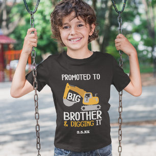 T-shirt Construction Big Brother creuser It v2 Kid