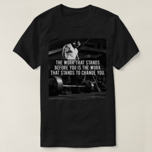 T-shirt "Construction du corps" Motivation de l'entraîneme