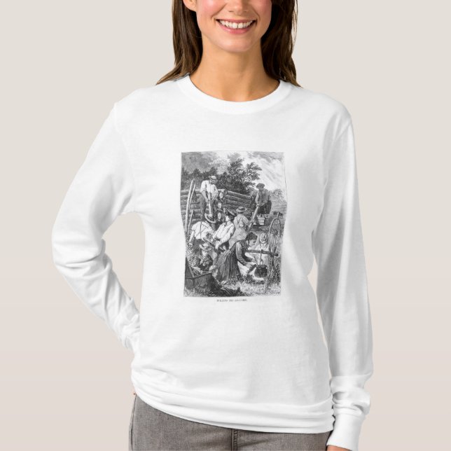 T-shirt Construction du Rondin-Cabine (Devant)