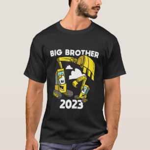 T-shirt Construction d'une excavatrice pour enfants Big Br