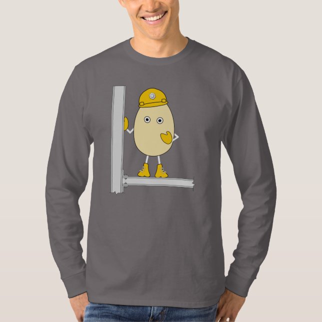 T-shirt Construction Egghead (Devant)