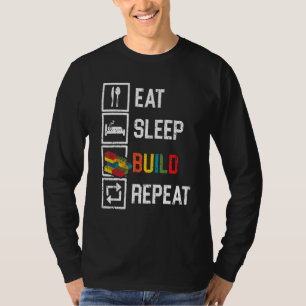 T-shirt Construire à nouveau des briques Maître Constructe