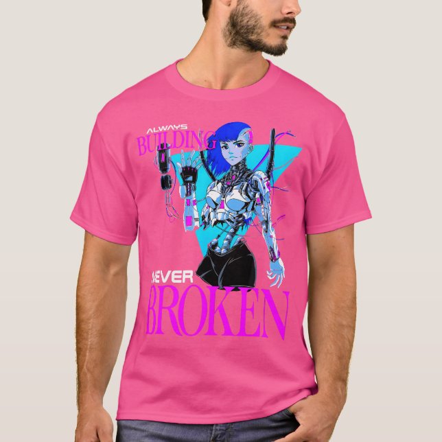 T-shirt Construire en permanence une structure physique ja (Devant)