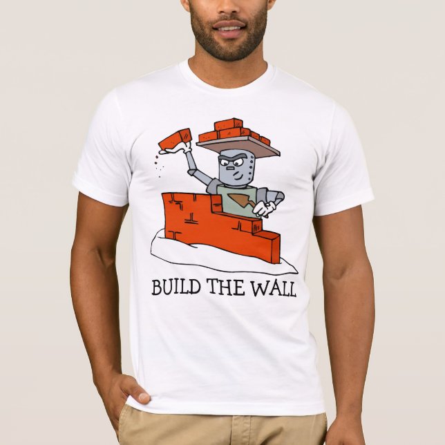 T-shirt Construire Le Mur (Devant)